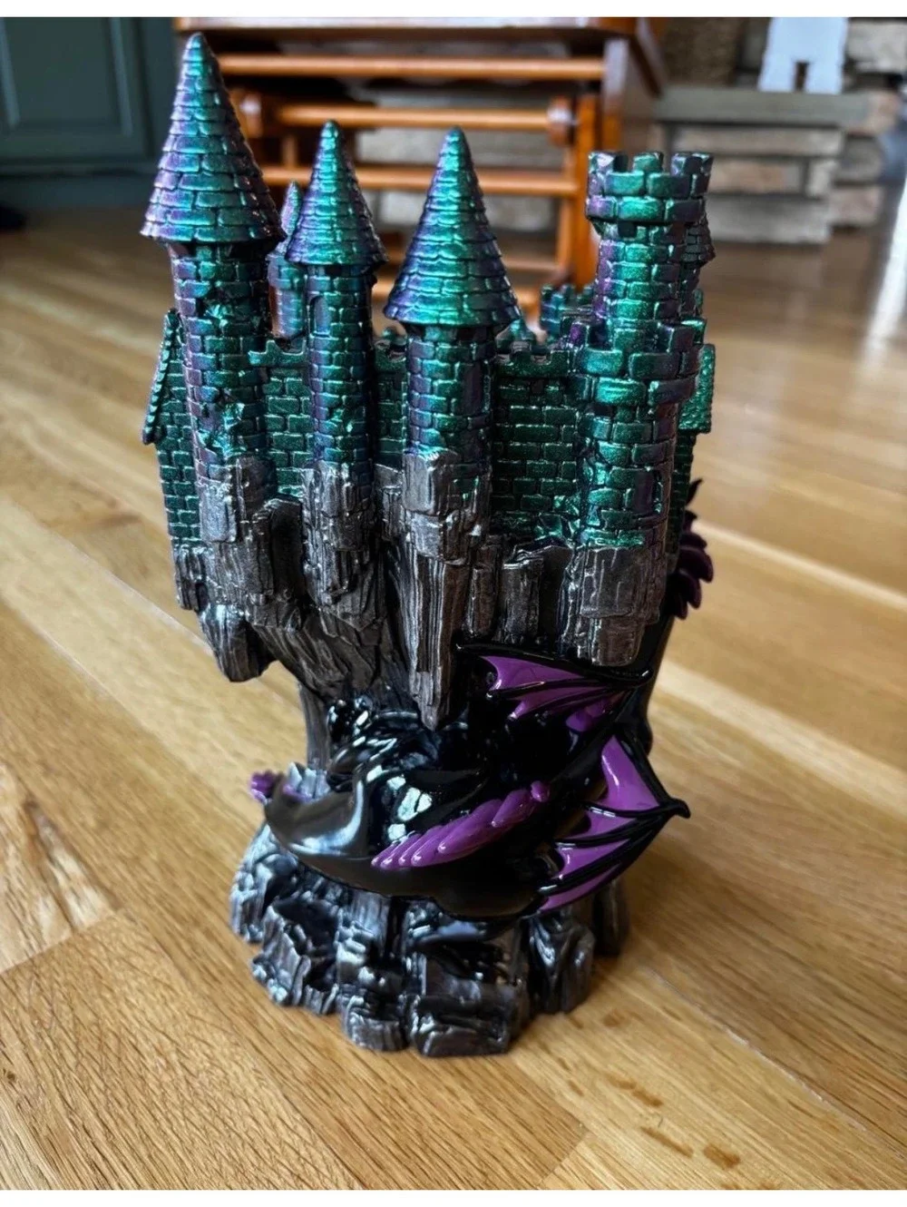 Bath & Body Works Disney Villains Maleficent Castle 3-Wick Candle Holder NWT